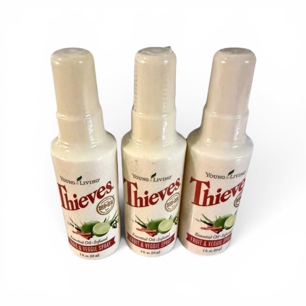 Young Living Fruit Veggie Spray 3 Pack 58ml Each New Sealed Discontinued